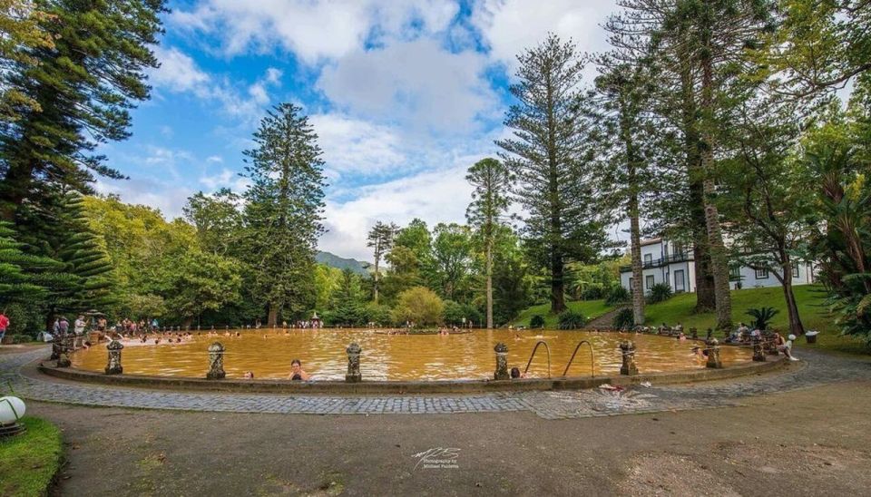 Furnas: Thermal Springs & Tea Plantation Day Tour with Lunch - Terra Nostra Park thermal pools: hot water plus a classic garden setting
