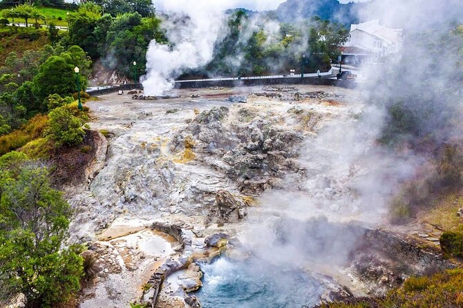 Furnas Volcano & Tea Plantation With Traditional Lunch, East Tour - Caldeira das Furnas: mineral waters, fumaroles, and the health pitch
