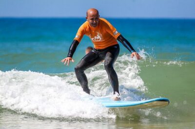 Group Surf Lessons - Small-group surfing with room to actually learn