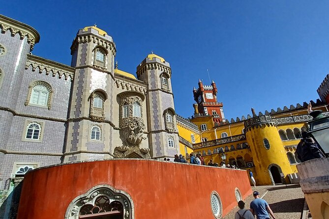 Group to Pena Palace, Sintra (pass by Regaleira) and Cascais - Cabo da Roca: Westernmost Energy in a Short Stop