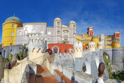 Group to Pena Palace, Sintra (pass by Regaleira) and Cascais - Sintra Village First: Get Your Bearings Before the Palace
