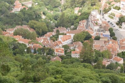 Half day adventures in the Sintra mountain - Stop 1: Miradouro da Vigia and the royal-construction viewpoint