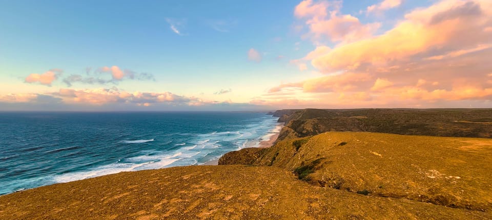Half-Day Jeep Sunset Safari with Portuguese wine - Boca do Rio Beach and the Roman villa remains