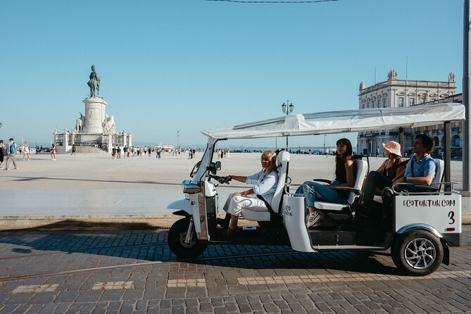 Historic Lisbon Tour with Local Guide in Private Eco Tuk Tuk - Chiado to Baixa: Downtown After the 1755 Earthquake
