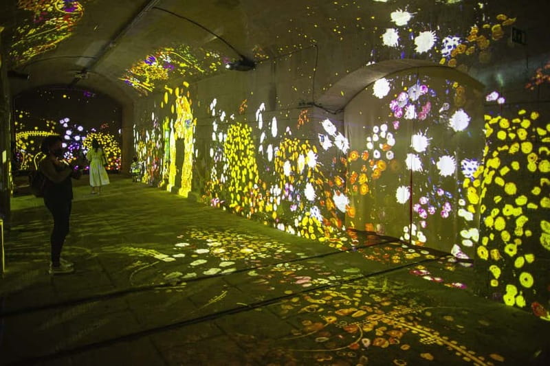 Impressive Monet & Brilliant Klimt -The Immersive Experience - Klimt’s golden romance: The Kiss in a walk-in glow
