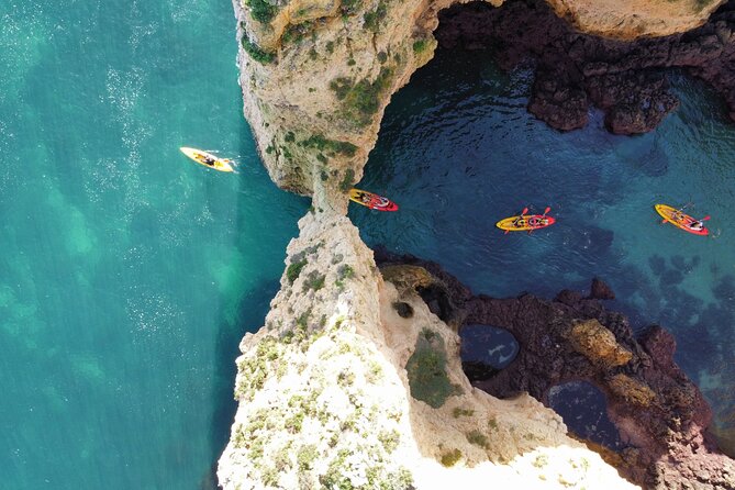 Kayak Experience in Ponta da Piedade - The boat-to-kayak switch: smooth on purpose
