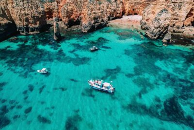 Kayak Experience in Ponta da Piedade - Marina de Lagos start: what the first stretch feels like