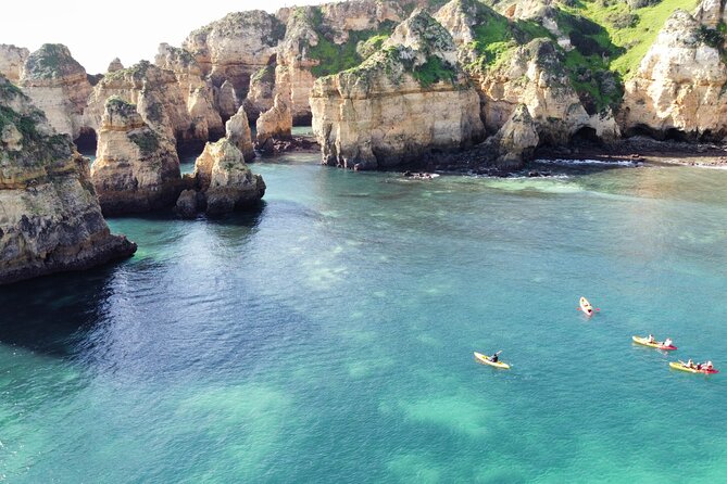 Kayak Experience in Ponta da Piedade - Stop 1: Ponta da Piedade rock formations and why the 40 minutes matters
