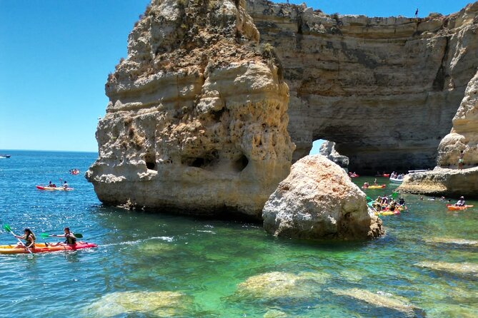 Kayak Experience with a Local - Stop 2: Algar de Benagil and the cave light show