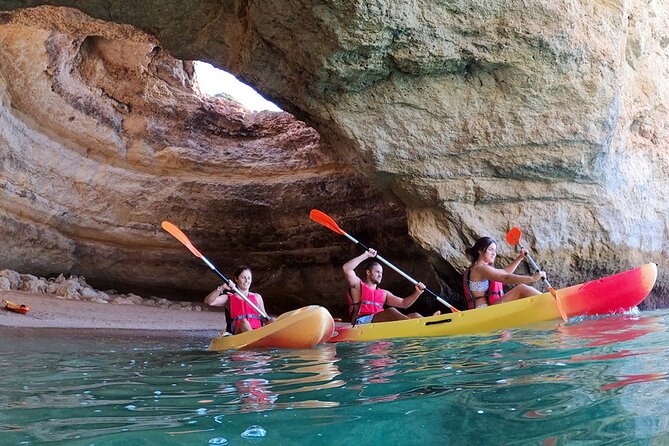 Kayak Tour to Benagil Cave & Marinha Beach - From Portimão - Meeting Point at Av. Rio Arade 129: Easy Access, Simple Start