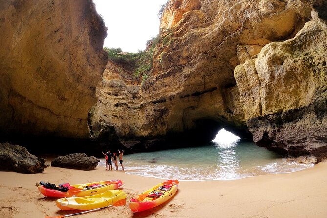 Kayak Tour to Benagil Cave & Marinha Beach - From Portimão - Praia da Marinha: Where the Water Views Turn Into a Real Break