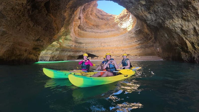 Kayak Tour Unexplored Caves + Benagil Cave - Seven Hanging Valleys nearby: a smart add-on after your paddle