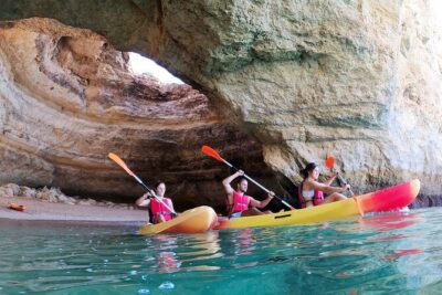 Kayak Tours to Benagil & Marine caves - From Benagil Beach - Benagil Cave and the sea-cave route: close views, shared access, real rules