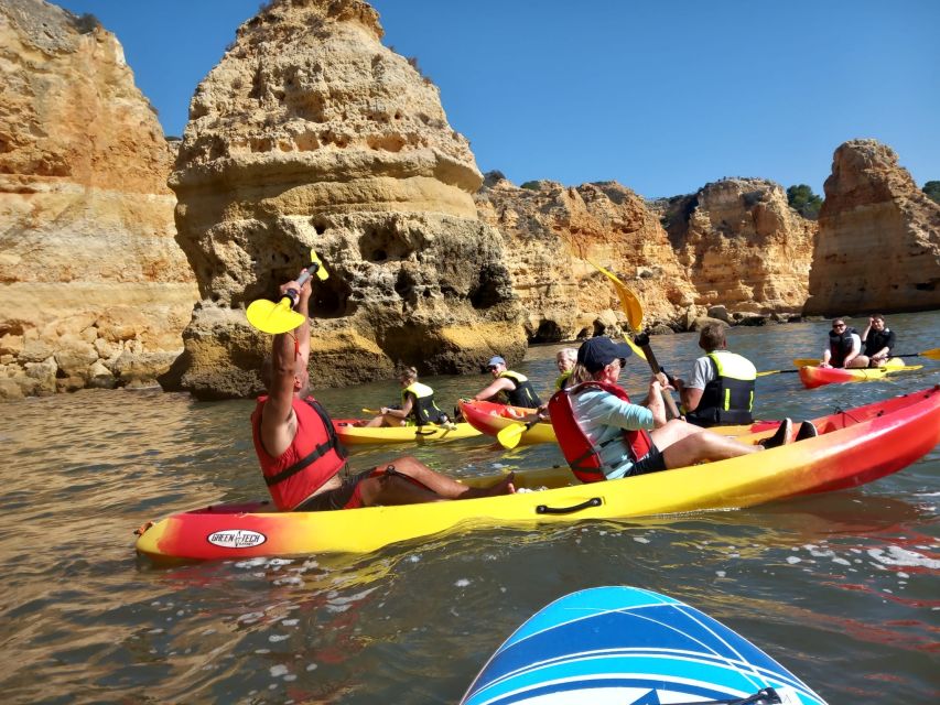 Lagoa: Benagil Cave and Marinha Beach Guided Kayaking Tour - Safety, pacing, and the “first-time friendly” coaching