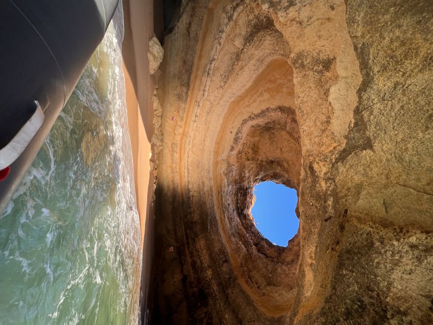 Lagoa: Benagil Caves & Praia da Marinha with biologist guide - The Boat Setup: Small group comfort, serious safety