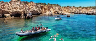 Lagoa: Benagil Caves & Praia da Marinha with biologist guide - Start at Capitão Nemo Algarve: Simple meeting, quick safety check