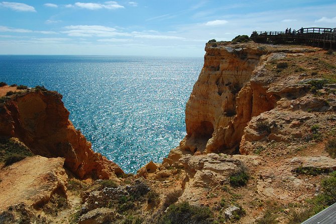 Lagos and Carvoeiro Premium - Shared small group > VTours Algarve - Carvoeiro boardwalk to the Ermida fort: short walk, big payoff