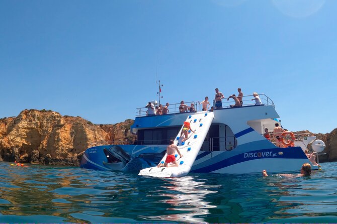 Lagos: Dolphins & Benagil Caves – Catamaran - Getting from Captain’s Nest to open Atlantic (without stress)