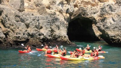 Lagos: Kayaking Tour - Marina de Lagos meeting point: where to park and how not to miss departure