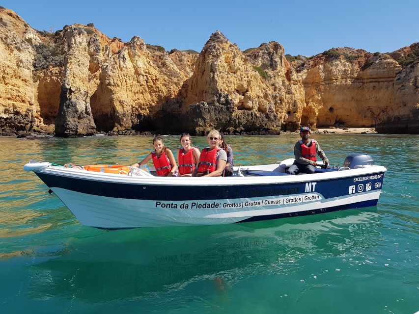 Lagos: Ponta da Piedade Coastline Tour - The Boat Ride Setup: Comfort Plus Safety