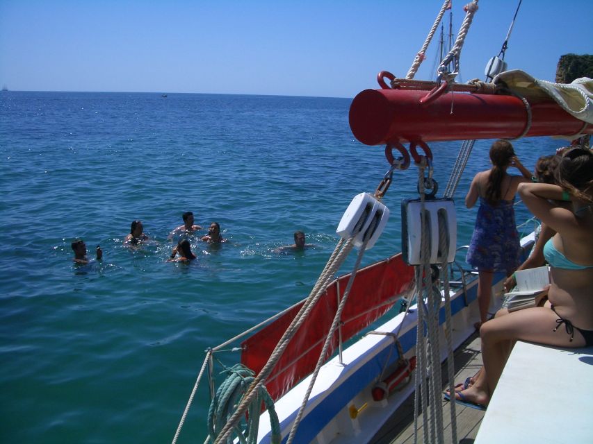 Lagos: Ponta Piedade Sail & Caves Cruise w/Portuguese Tapas - From Marina de Lagos to the Bay of Lagos views