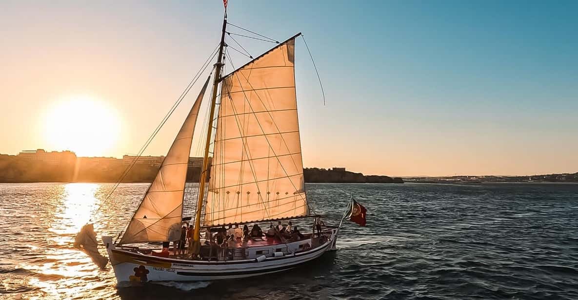 Lagos: Sunset Sail aboard a Traditional Boat with Prosecco - Entering The Boat: Lagos Marina to Your Deck Setup