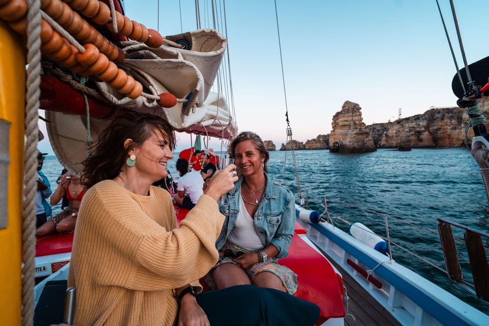 Lagos: Sunset Sail aboard a Traditional Boat with Prosecco - The Sunset Hour: Seating, Music, and Where the Photos Happen