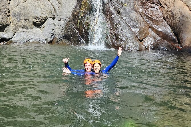 Level 2 - Canyoning Adventure - Intermediate | Funchal - Rappelling waterfalls up to 25 meters: the big moment
