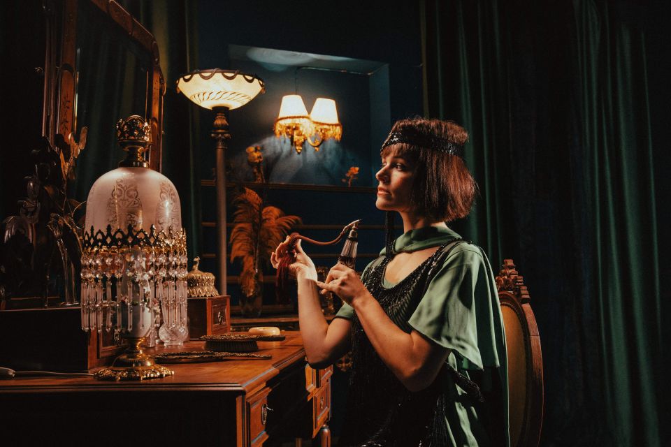 Lisboa - A Morte do Corvo, new immersive theatre, not spoken - What you’ll explore: Initiation Forest, Cabaret, and an Opium Den vibe