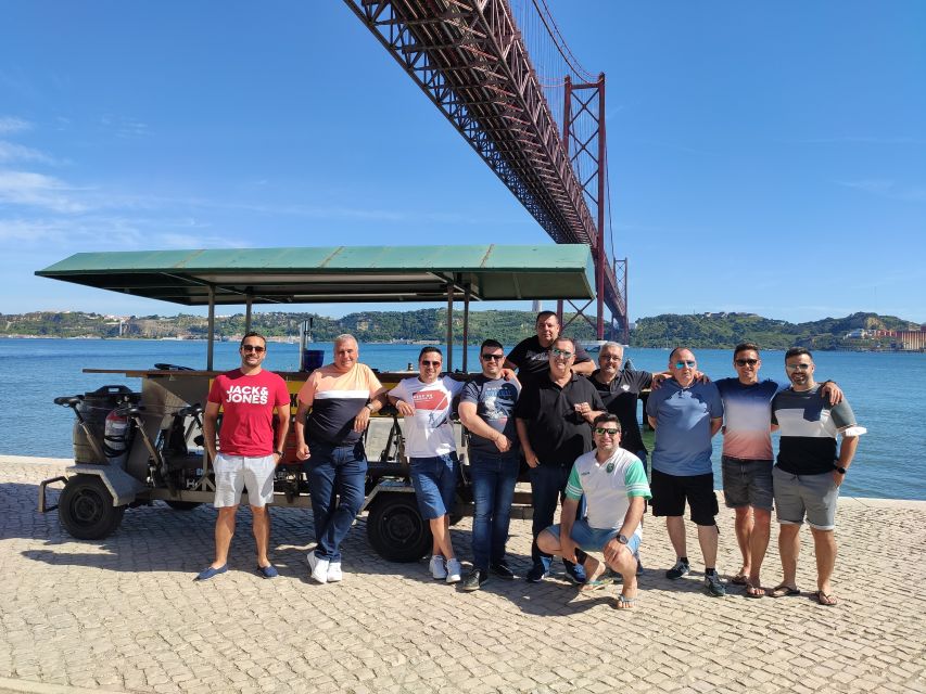 Lisbon: 1-Hour Beer Bike Tour with Draft Beer & Sangria Ride - MAAT, the Electricity Museum, and the Lisbon Stops You Don’t Always Hit