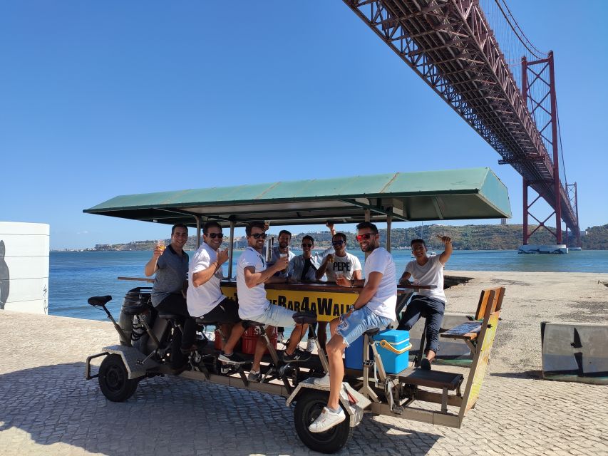 Lisbon: 1-Hour Beer Bike Tour with Draft Beer & Sangria Ride - How to Make This 1 Hour Go Right