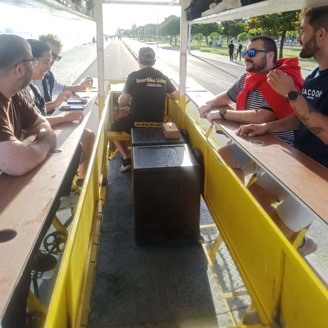 Lisbon: 1-Hour Beer, Sangria or Wine Bike Sightseeing Tour - Why Lisbon’s beer-bike format feels like a smart shortcut