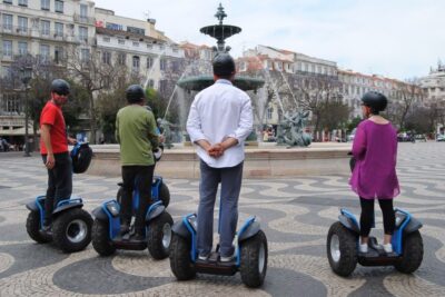 Lisbon: 3 Hour Private Segway Streets of Hills - First stop: practice time and a real safety briefing