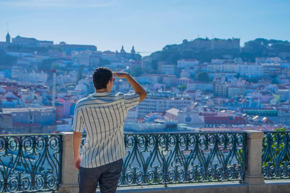 Lisbon: 3-hour tour in German to all viewpoints with a local guide - Praça do Comércio, Rua Augusta Arch, and downtown Lisbon’s straight lines