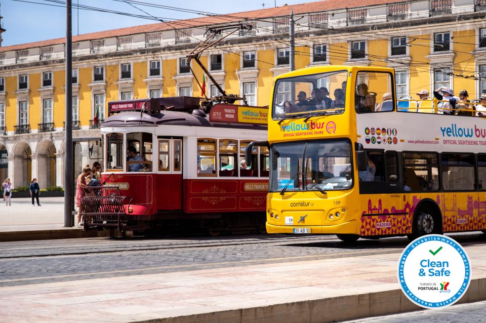 Lisbon: 3-in-1 Hop-On Hop-Off Bus and Tram Tours - Where to start: Restauradores for buses, Praça do Comércio for the tram