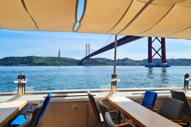 Lisbon Boat ride on Tagus river - QR audio guide: helpful if you’re ready to use it