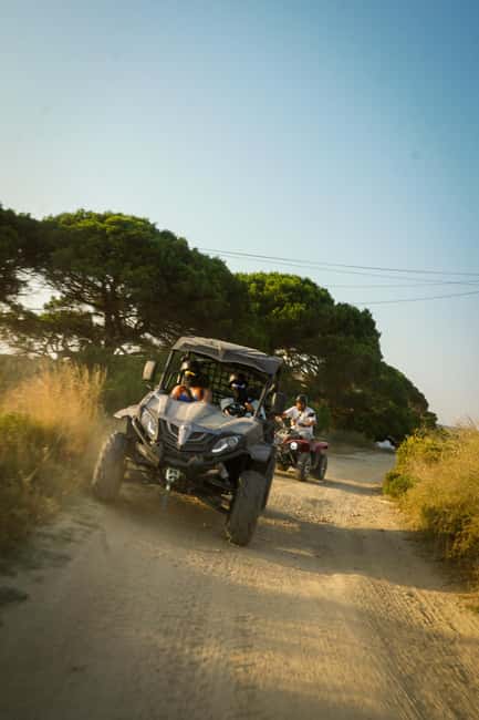 Lisbon Buggy Adventure: Hidden Trails, Cliffs & Coastline - Costa da Caparica to the wheel: getting comfy fast