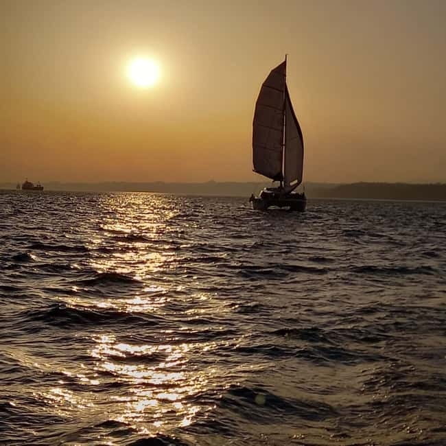 Lisbon: Catamaran Cruise with Drinks & Pastel de Nata - Crew storytelling: how to get more than sightseeing photos
