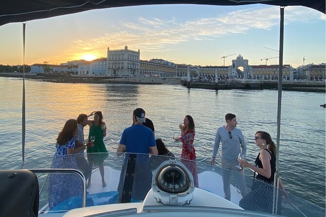 Lisbon: Catamaran Luxury Sunset and Wine Tour - MAAT and Terreiro do Paço: where modern Lisbon meets evening light