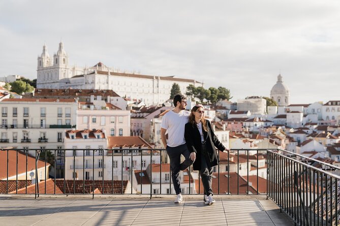 Lisbon Cinematic Photoshoot with Top-Rated Photographer - The 1-hour route: plazas, funicular energy, and viewpoint drama