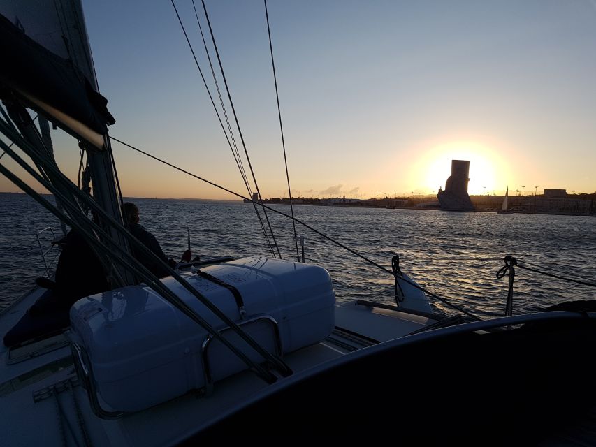 Lisbon: City Skyline Sailboat Cruise with Drink and Snacks - Sunset vs daytime: choosing the departure that matches your mood
