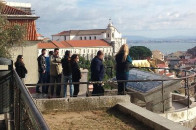 Lisbon: City Tour by Tuk Tuk - Bairro Alto and Portas do Sol: the view that earns the effort