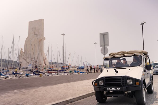 LISBON DAILY TOUR in a Vintage Jeep with FOOD & DRINK Tastings - Pickup, comfort, and the tasting rhythm on board