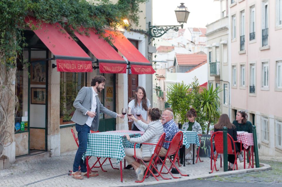 Lisbon: Evening Local Food Crawl with Drink Pairings - Expect uphill walking, then reward yourself with the next bite