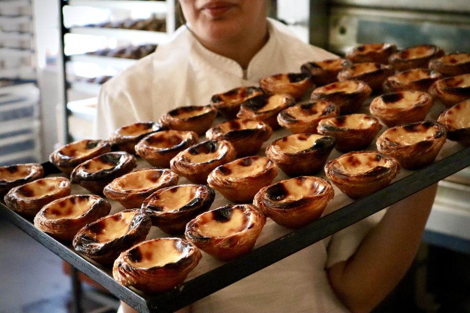 Lisbon Food Tour: 10+ Tastings of Local Delicacies & Wines - Pastel de Nata: warm custard, flaky crust, cinnamon dust