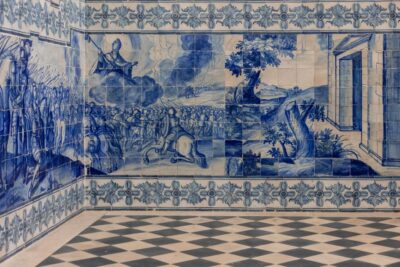 Lisbon: Graça Church | Convent & Terrace viewpoint access - Cloister and Tile Panels: Where the Complex Feels Personal