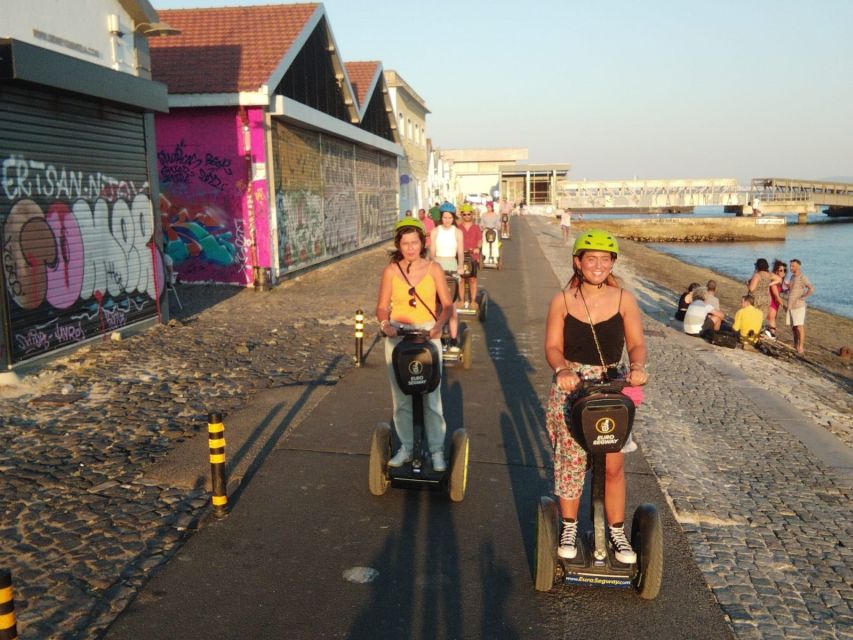 Lisbon: Guided Riverside Segway Tour - The luxury marina stop: a mid-tour reset under bright light
