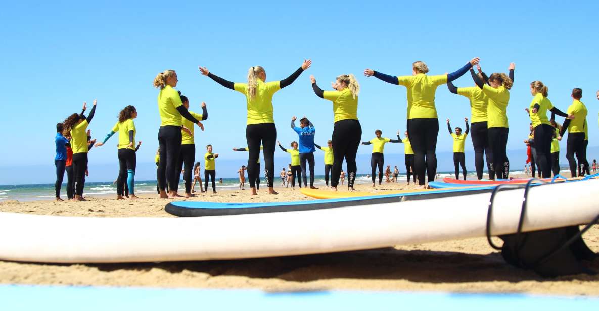 Lisbon: Guided Surfing Tour & Lessons - Lisbon surf lesson: Carcavelos or Caparica, chosen by the sea