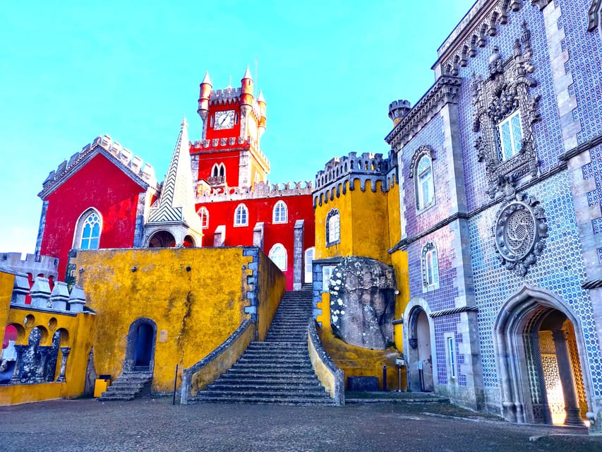 Lisbon: Half-Day Sintra Tour with Pena Palace and Regaleira - Sintra village break: Travesseiro and Queijada with breathing room