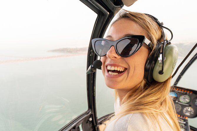 Lisbon Helicopter Flight: City & Coastline Views - Entering The Torre VTS Heliport Zone (Algés, not the postcard hill)